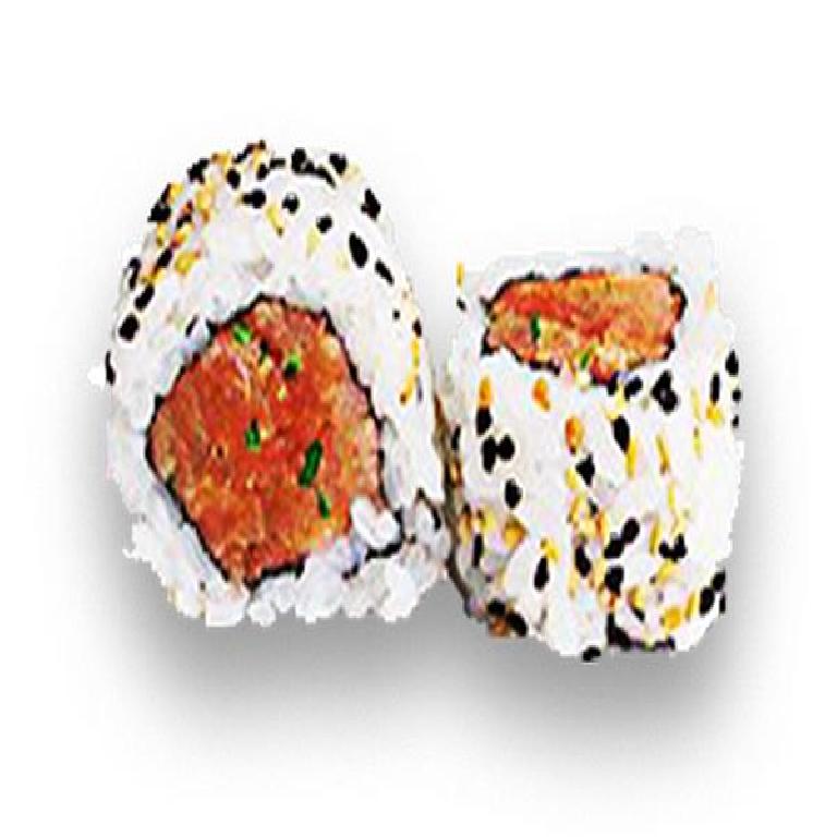 134 URAMAKI SPICY SALMON