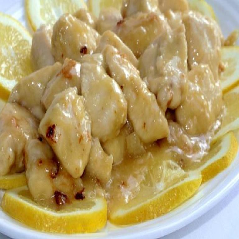 168 POLLO IN SALSA DI LIMONE