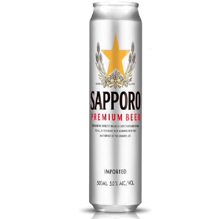 BIRRA GIAPP. SAPPORO 0,50 LT