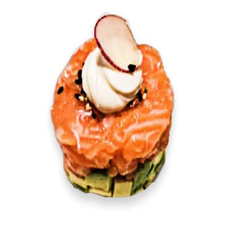 128 TARTARE DI SALMONE E AVOCADO